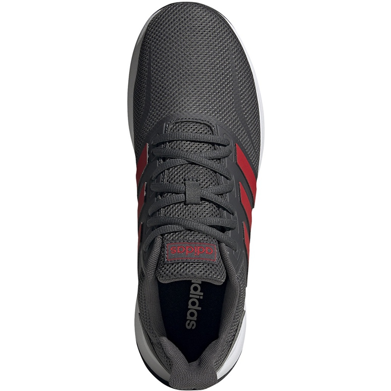 Adidas Runfalcon scarpe uomo grigio-rosso EG8602 1