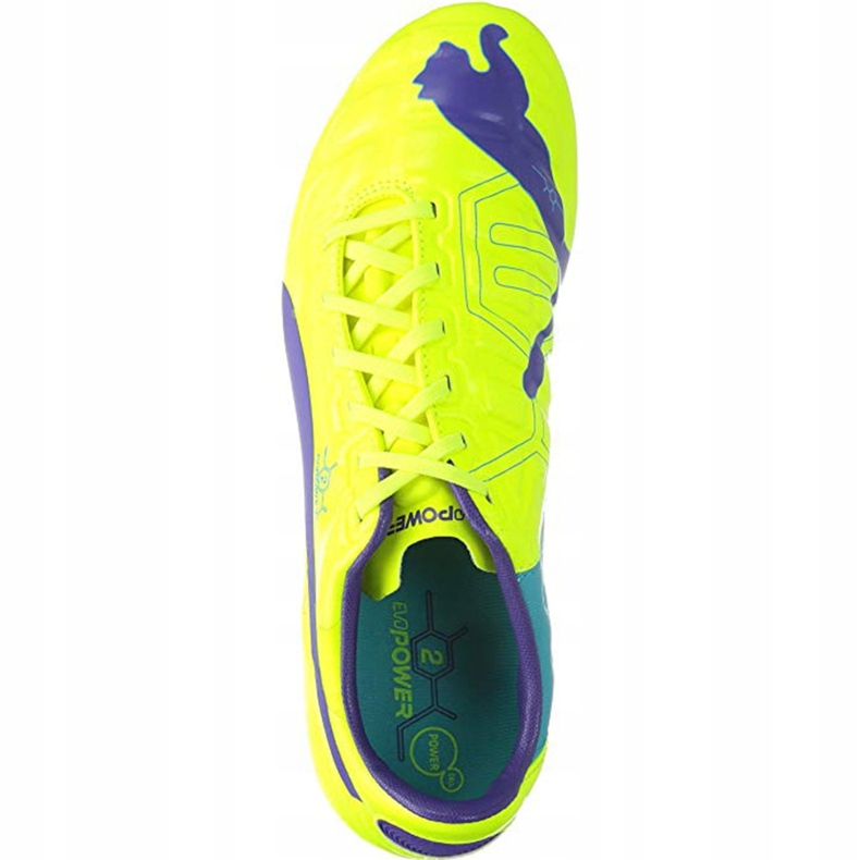 Scarpe calcio Puma Evo Power 2 Fg giallo-viola 102945 04 1