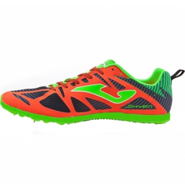 Joma 6728 scarpe running uomo arancia grigio verde 1