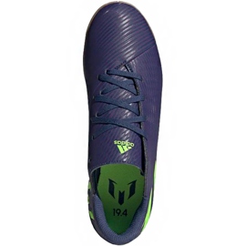 Scarpe da calcio Adidas Nemeziz Messi 19.4 In Junior EF1817 multicolore blu navy 1