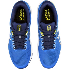 Scarpe da corsa da uomo Asics GT-1000 8 blu 1011A540 401 bianco 1