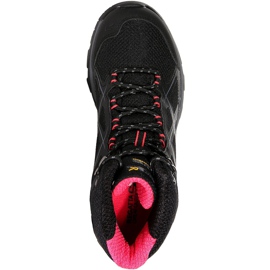 Scarpe da donna Regatta Wms Kota Mid nere e rosa RWF490 7HQ nero 1