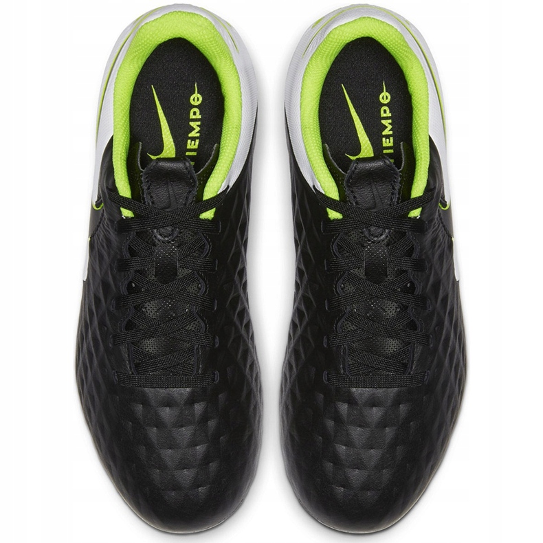 Nike Tiempo Legend 8 Academy FG / MG Junior AT5732 007 scarpe da calcio nero nero 1