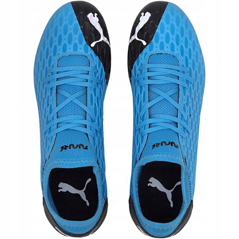 Scarpe da calcio Puma Future 5.4 Fg Ag 105785 01 blu nero blu 2