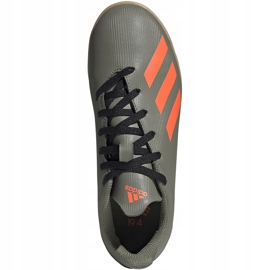 Verde adidas X 19.4 In Junior scarpe da calcio EF8379 1