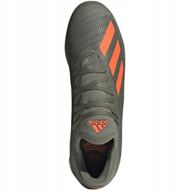 Adidas X 19.3 In scarpe da calcio verdi EF8367 grigio grigio 1