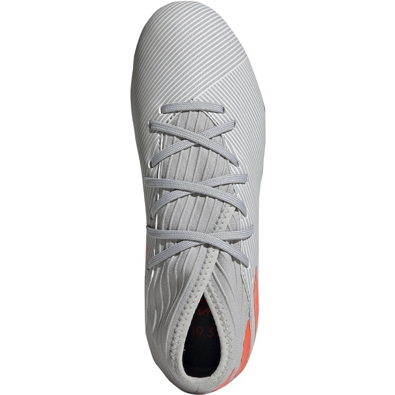 Scarpe da calcio Adidas Nemeziz 19.3 Fg Jr grigie EF8302 multicolore grigio 1