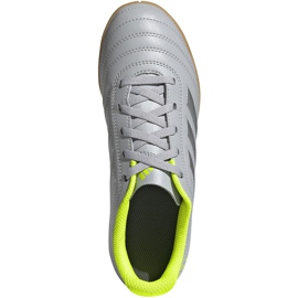 Scarpe da calcio Adidas Copa 20.4 In Jr EF8354 grigio d'argento 1