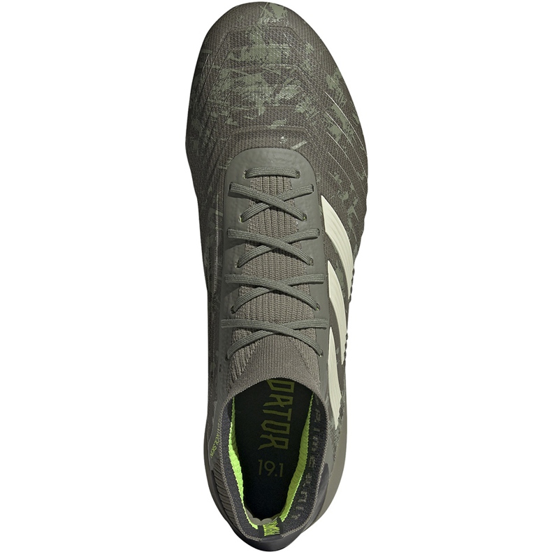 Scarpe da calcio Adidas Predator 19.1 Fg EF8205 grigio grigio 1