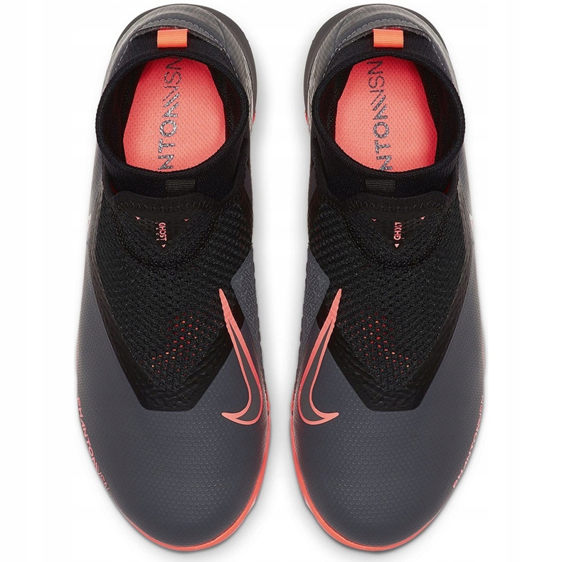 Nike Phantom Vsn Academy Df Ic Jr AO3290 080 scarpe da calcio blu grigio 1