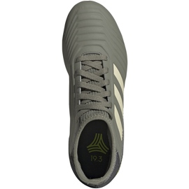 Scarpe da calcio Adidas Predator 19.3 Tf Jr EF8220 verde multicolore 1