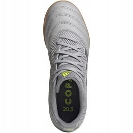 Scarpe da calcio Adidas Copa 20.3 In Jr EF8338 grigio grigio 1