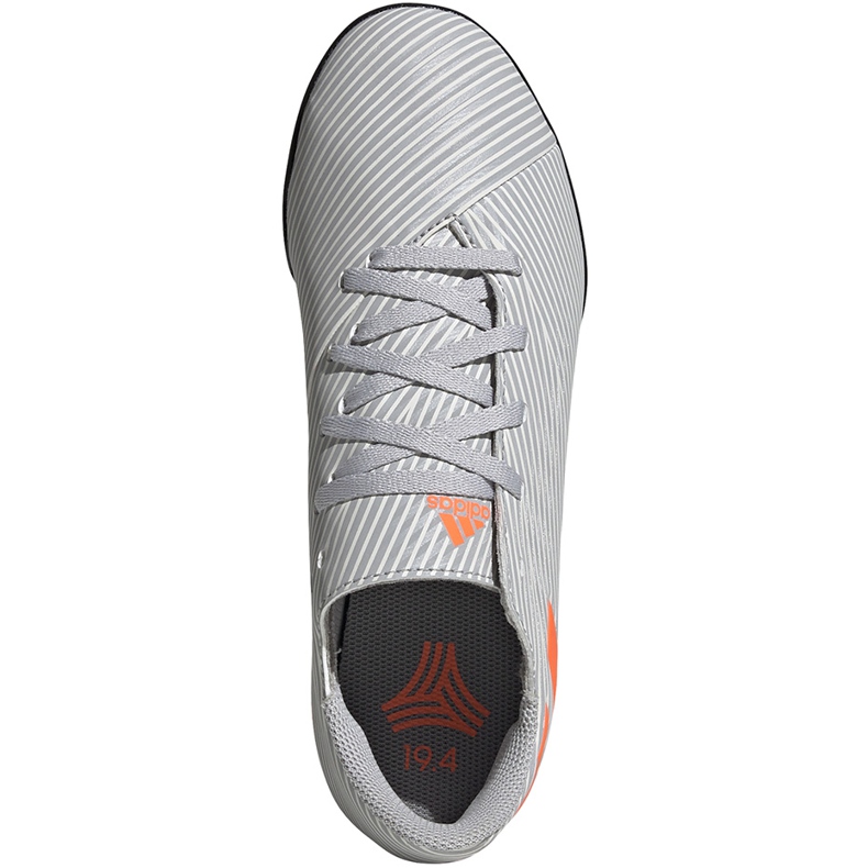 Scarpe da calcio Adidas Nemeziz 19.4 Tf Jr grigie EF8306 multicolore grigio 1