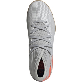 Scarpe da calcio Adidas Nemeziz 19.3 In Jr grigie EF8304 grigio grigio 1