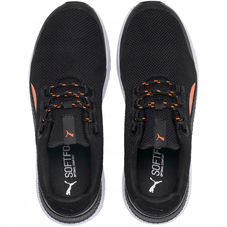 Puma Pacer Next Fs Knit 2.0 scarpe uomo nere 370507 01 nero 1