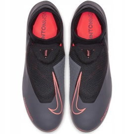 Nike Phantom Vsn Academy Df FG / MG AO3258 080 scarpe da calcio grigio, rosa grigio 1