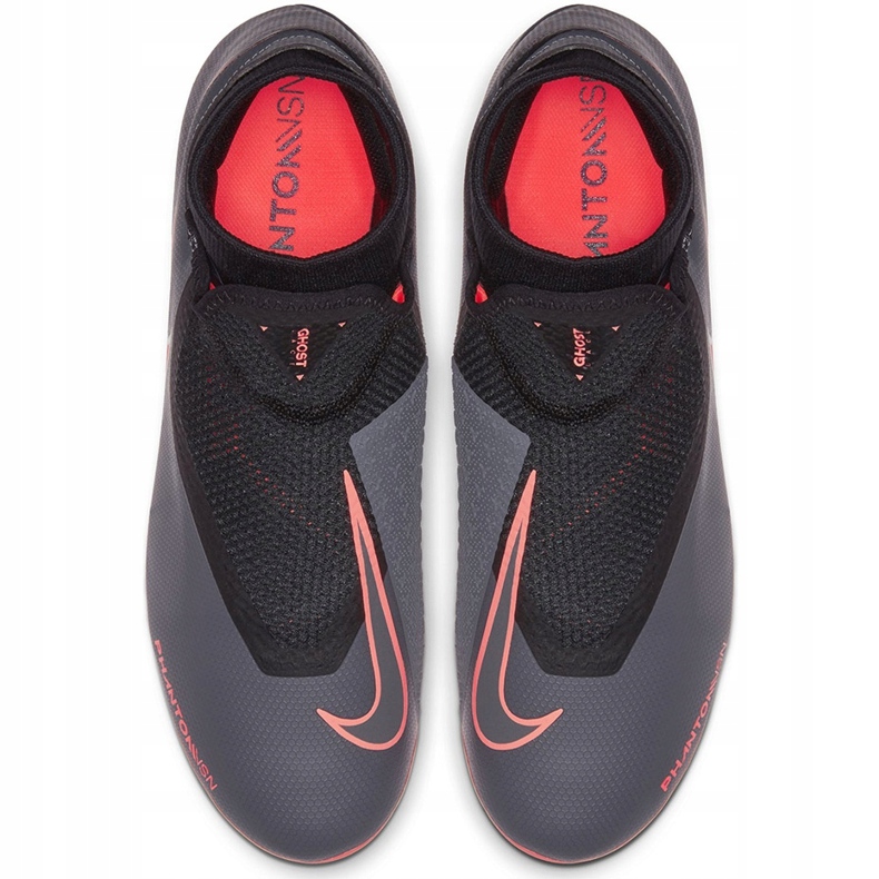 Nike Phantom Vsn Academy Df FG / MG AO3258 080 scarpe da calcio grigio, rosa grigio 1