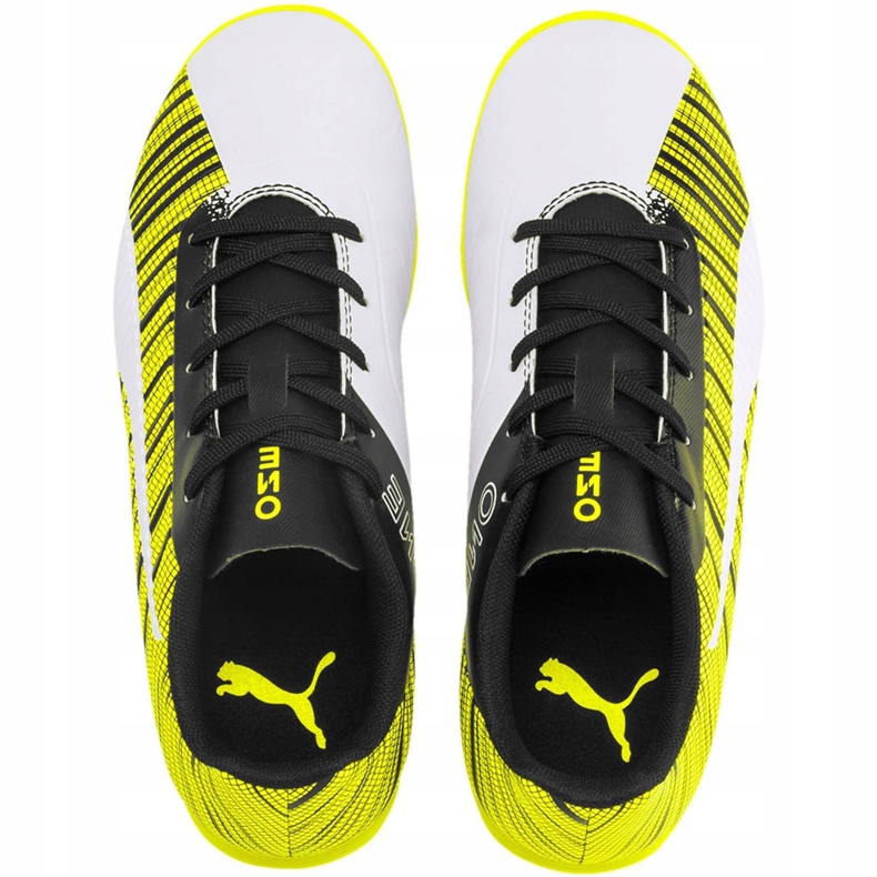 Scarpe calcio Puma One 5.4 It Junior giallo-bianco-nero 105664 04 multicolore 1