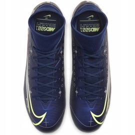 Scarpa da calcio Nike Mercurial Superfly 7 Academy Mds FG / MG BQ5427 401 blu blu 1
