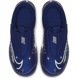Nike Mercurial Vapor 13 Club Mds Tf Ps (V) Junior CJ1180 401 scarpe da calcio blu navy blu navy 1