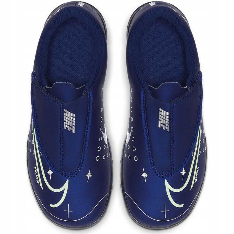 Nike Mercurial Vapor 13 Club Mds Tf Ps (V) Junior CJ1180 401 scarpe da calcio blu navy blu navy 1