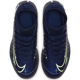 Scarpa da calcio Nike Mercurial Superfly 7 Club Mds Tf Junior BQ5416 401 blu navy blu navy 1