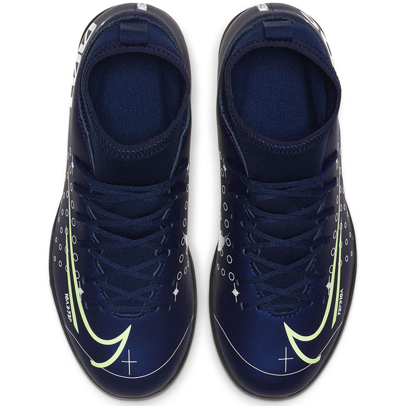 Scarpa da calcio Nike Mercurial Superfly 7 Club Mds Tf Junior BQ5416 401 blu navy blu navy 1
