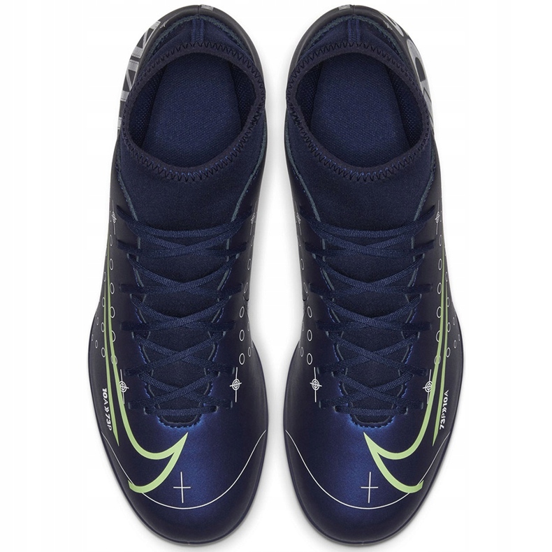 Scarpa da calcio Nike Mercurial Superfly 7 Club Mds FG / MG Junior BQ5418 401 blu navy blu 1