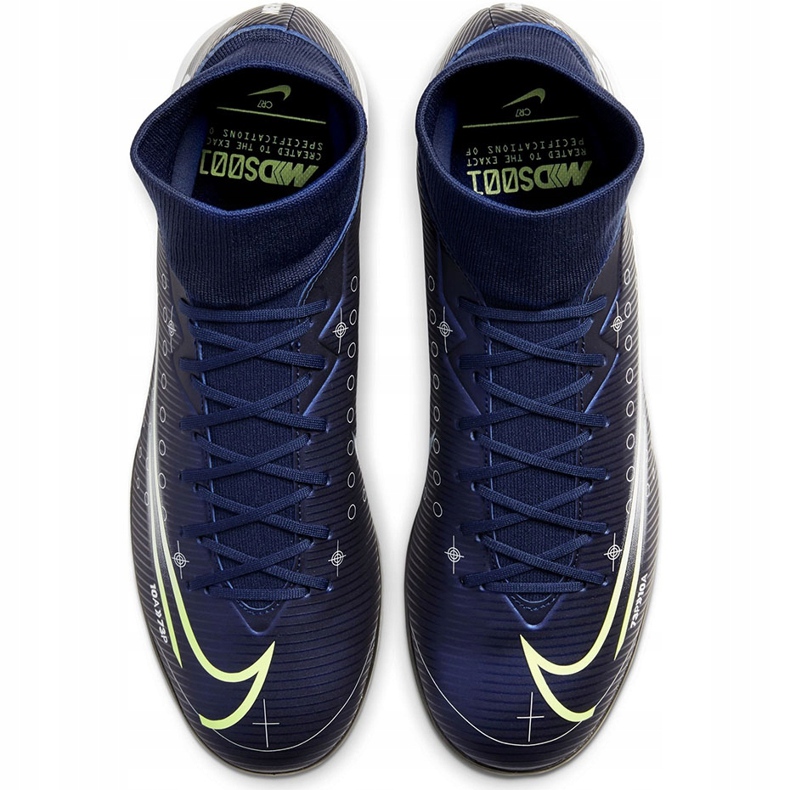 Scarpa da calcio Nike Mercurial Superfly 7 Academy Mds Ic BQ5430 401 blu navy blu navy 1