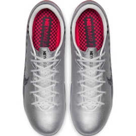 Nike Mercurial Vapor 13 Academy Neymar FG / MG AT7960 006 scarpe da calcio grigio grigio 1