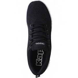 Scarpe Kappa Affel nere e bianche 242750 1110 nero 1
