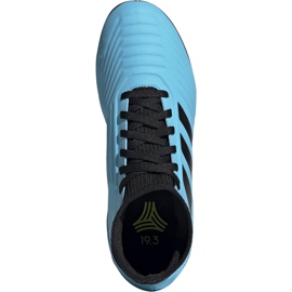 Scarpe da calcio adidas Predator 19.3 Tf Jr blu G25803 1