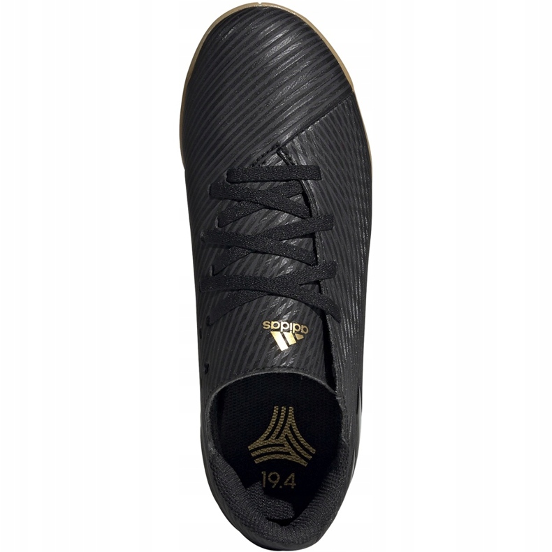 Adidas Nemeziz 19.4 In Junior scarpe da calcio nere EG3314 nero nero 1