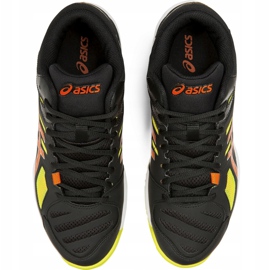 Scarpe volley uomo Asics Gel Beyond 5 Mt nere, gialle e arancio B600N 001 nero 1