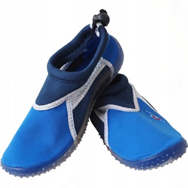 Scarpe da spiaggia per bambini Crowell blu e blu navy 1
