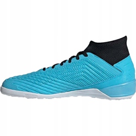 Scarpe da calcio adidas Predator 19.3 In blu F35615 1