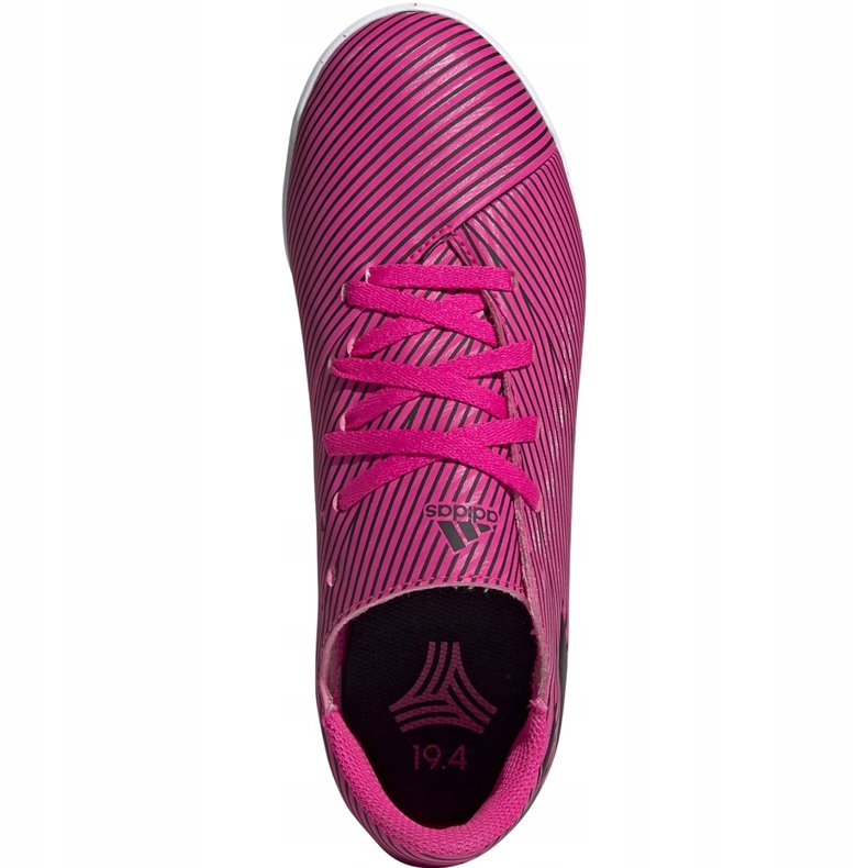 Adidas Nemeziz 19.4 In Junior scarpe da calcio rosa F99939 1