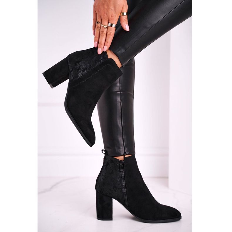 Stivali Donna Con Tacco Alto Sergio Leone Nero BT508 2