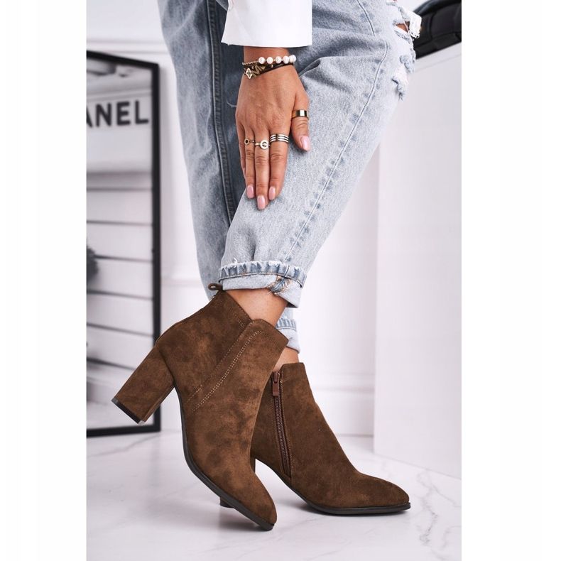 Stivali Donna Con Tacco Alto Sergio Leone Oliva BT508 marrone multicolore 2