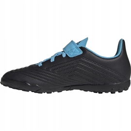 Scarpe da calcio Adidas Predator 19.4 H&amp;L Tf Junior nero blu G25827 1