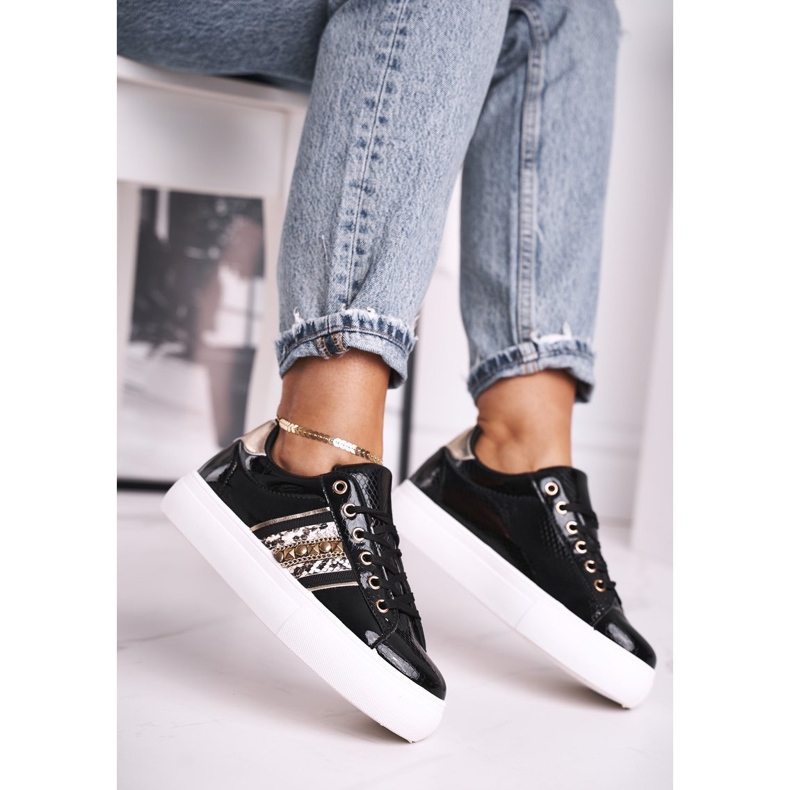 FB1 Scarpe Sportive Donna Nere Rylee nero 1
