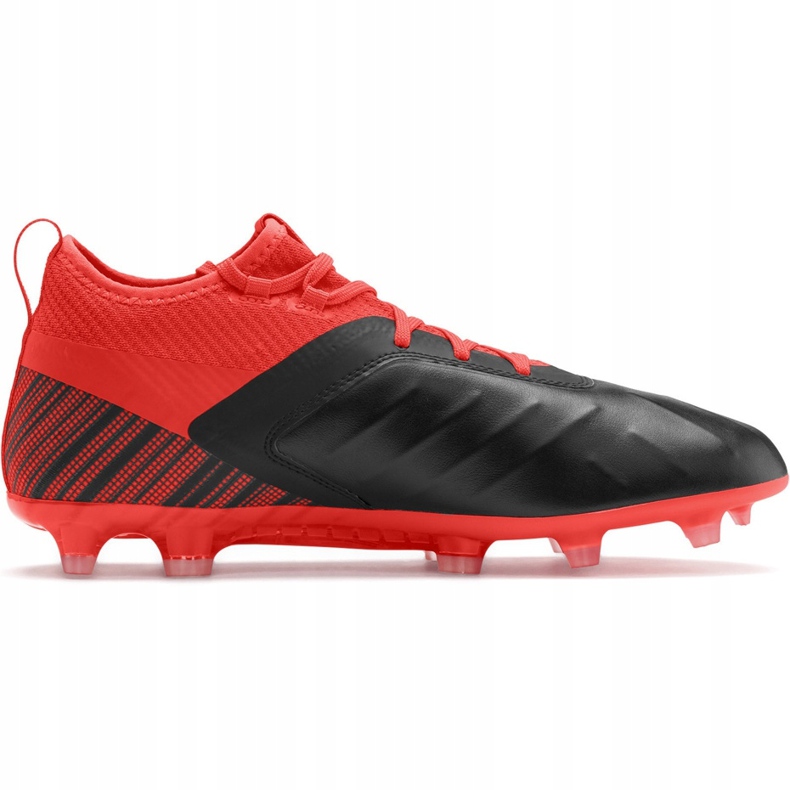 Scarpe da calcio Puma One 5.2 Fg Ag rosso nero 105618 01 multicolore 1