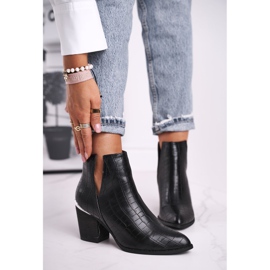 FB1 Stivali Donna Con Tacco Nero Ruben 1