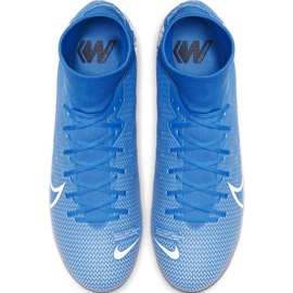 Nike Mercurial Superfly 7 Academy FG / MG AT7946 414 scarpe da calcio multicolore blu 1