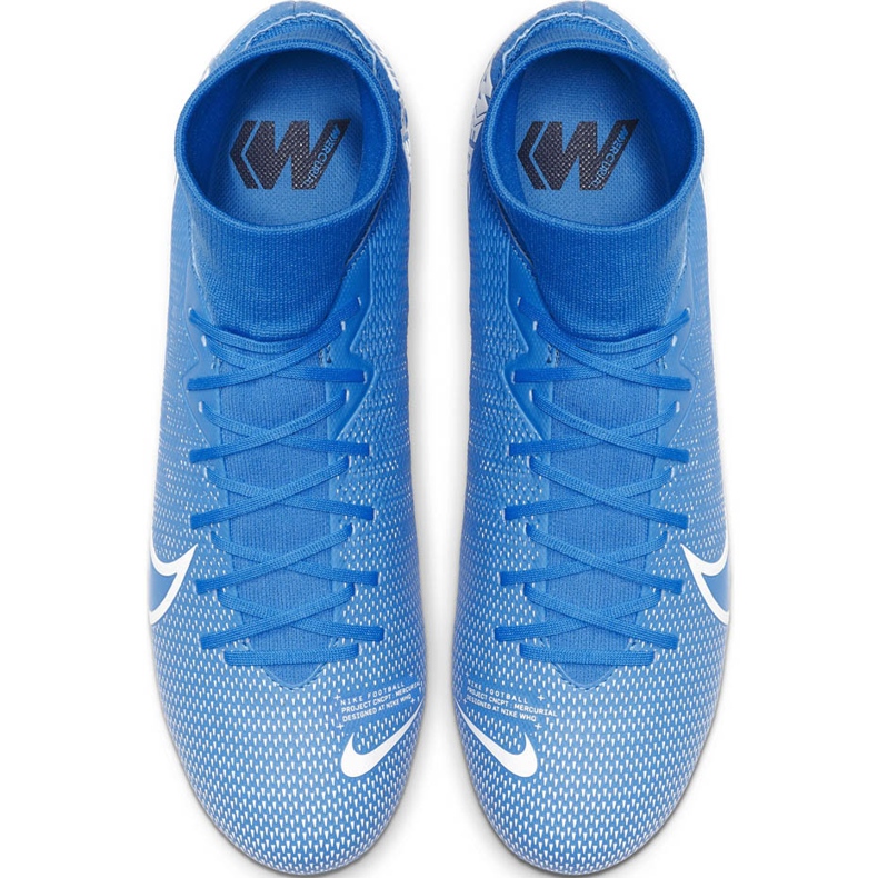 Nike Mercurial Superfly 7 Academy FG / MG AT7946 414 scarpe da calcio multicolore blu 1