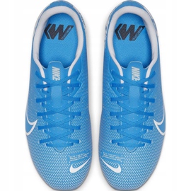 Scarpa da calcio Nike Mercurial Vapor 13 Academy FG / MG Junior AT8123 414 blu blu 1