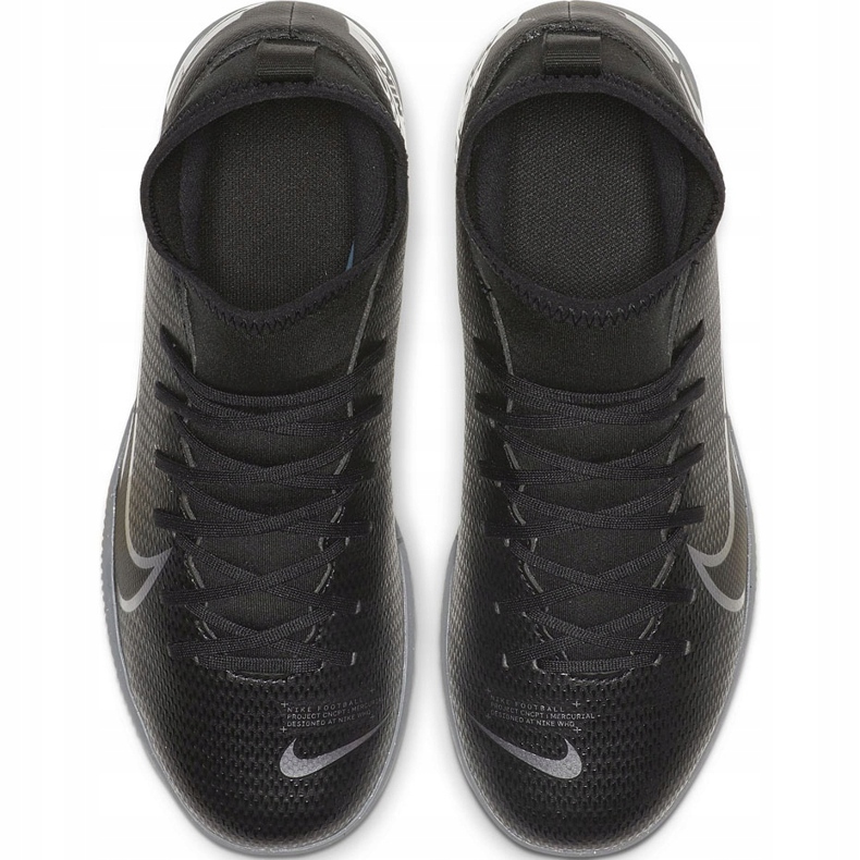 Nike Mercurial Superfly 7 Club Ic Junior AT8153 001 scarpe da calcio nero nero 1