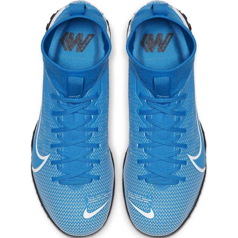 Scarpa da calcio Nike Mercurial Superfly 7 Academy Tf Junior AT8143 414 multicolore blu 1