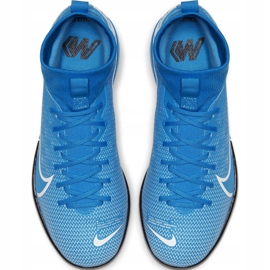 Nike Mercurial Superfly 7 Academy Ic Junior AT8135 414 scarpe da calcio multicolore blu 1