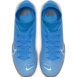 Nike Mercurial Superfly 7 Academy Ic AT7975 414 scarpe da calcio blu blu 1